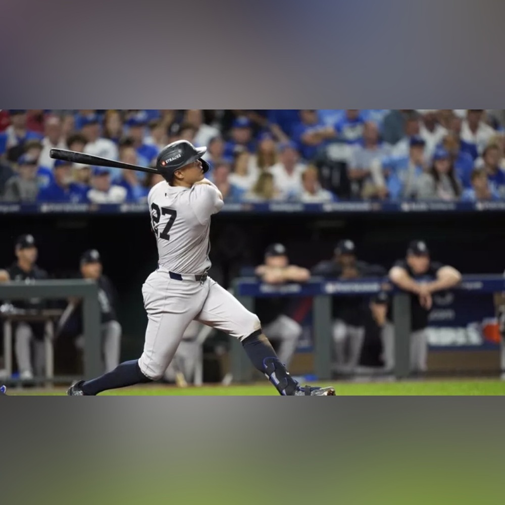 Nike Authentic NY Yankees Giancarlo Stanton World Series 2024 Jersey Men’s Sz M - Picture 4 of 8